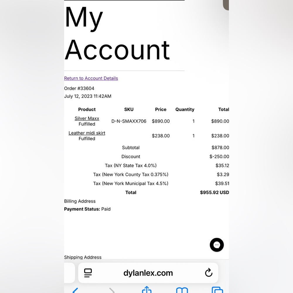 Dylanlex Silver Statement Necklace - image 5